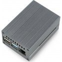 Oem Aluminum Case for Raspberry Pi 4B with Fan - Gray Oem Aluminum Case for Raspberry Pi 4B with Fan - Gray