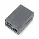 Oem-alumiininen kotelo Raspberry Pi 4B:lle tuulettimella - harmaa Oem-alumiininen kotelo Raspberry Pi 4B:lle tuulettimella - harmaa