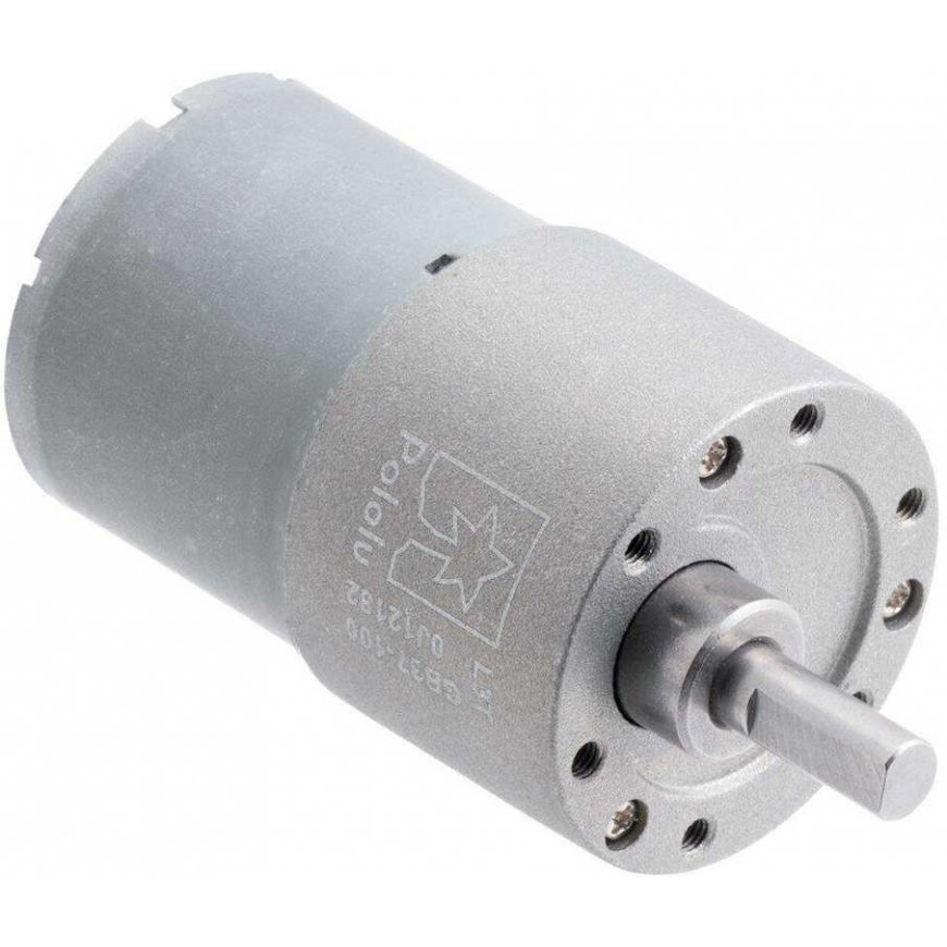 Pololu 37Dx57L motor with 100 gear: