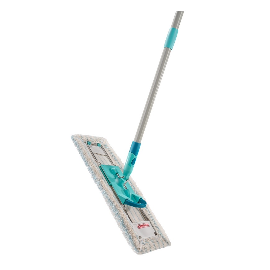 Leifheit Floor brush with folding handle in a box "Profi XL cotton plus" 42 cm – 3
