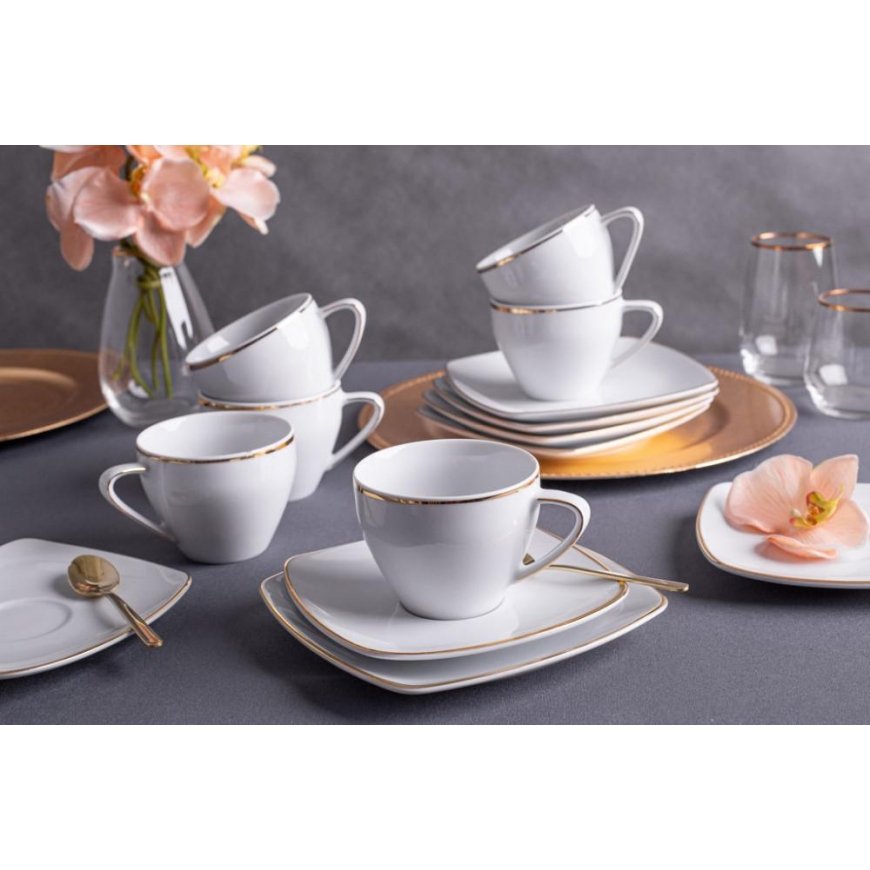 MARIAPAULA MODERNA KWADRATOWA GOLD Set DO KAWY 6/12 – 5