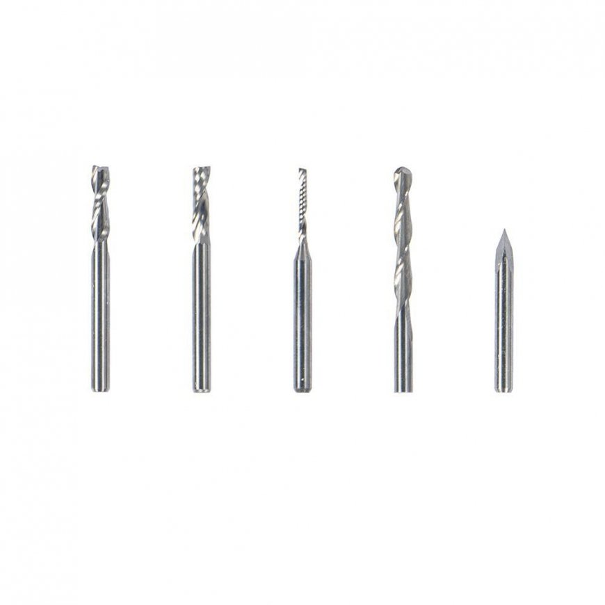 Snapmaker CNC bits - 5 pcs