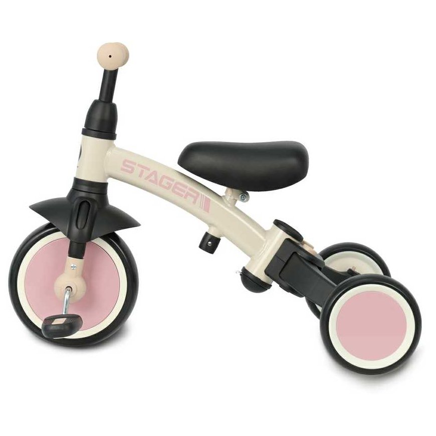 Qplay Tricycle Stager 3in1 Pink – 4