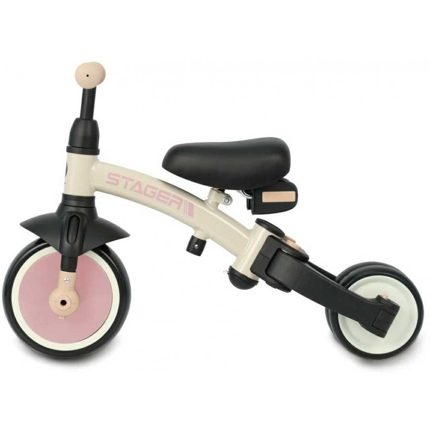 Qplay Tricycle Stager 3in1 Pink – 5