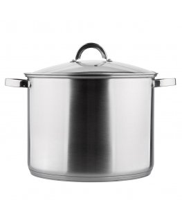 Altomdesign pot with glass lid Fabio, 15 l