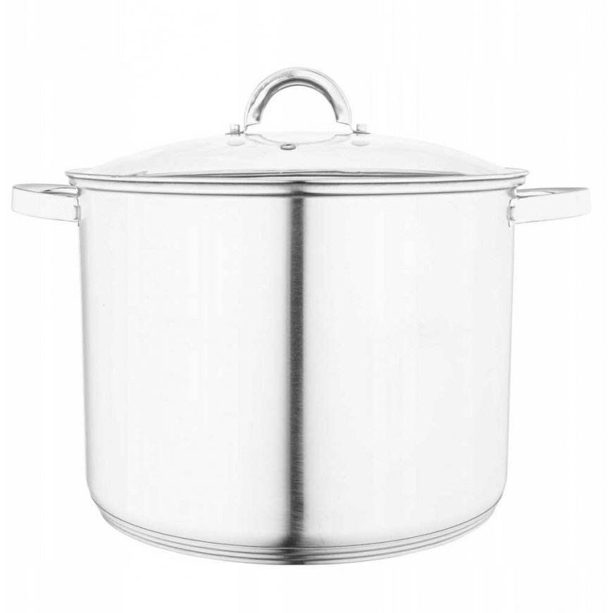 Altomdesign puodas su stikliniu dangčiu Fabio, 15 l – 4