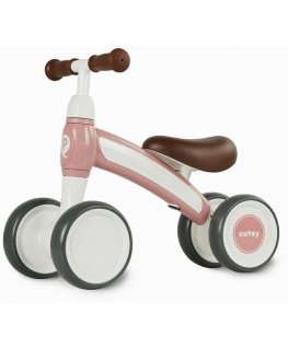 Qplay Važiuoklė Cutey Retro Rožinė
