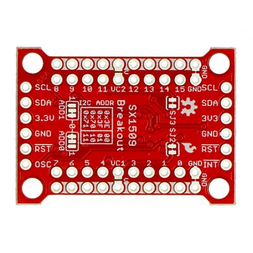 SX1509, GPIO išplėtimas 16 I/O, skirtas Arduino, SparkFun BOB-13601 – 3