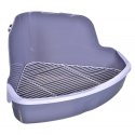 Zolux corner toilet large 415x310x205 mm gray Zolux corner toilet large 415x310x205 mm gray