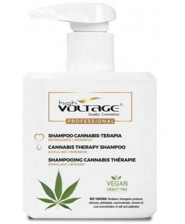 Voltage Cosmetics Cannabis Shampoo - Terapia Champú, 500 ml