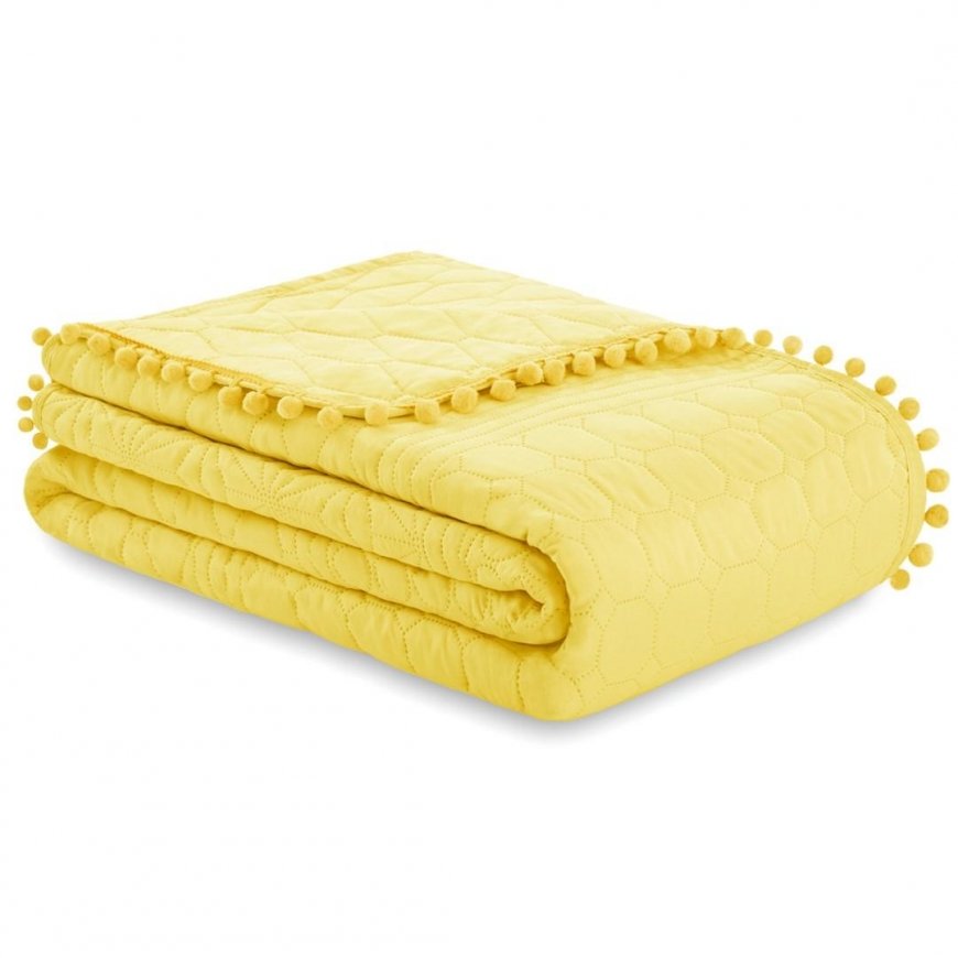 AmeliaHome Bedspread HONEY 260x280 – 4