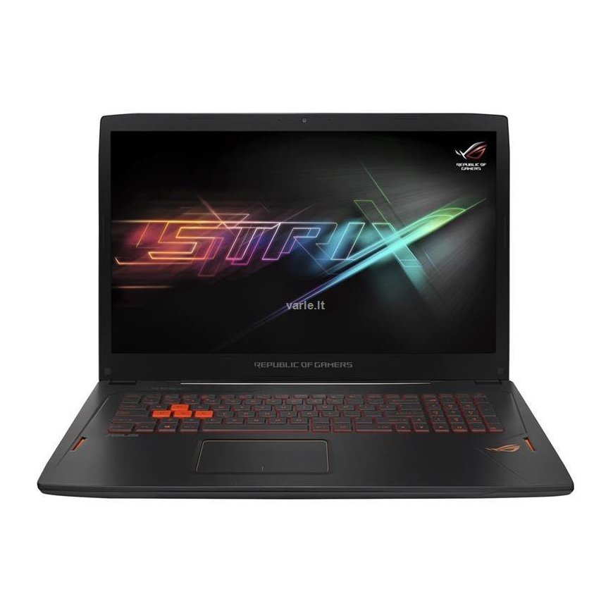 Kannettava ASUS GL702VM 17,3" FullHD G-Sync / Intel Core i7-7700HQ / 8Gb DDR4 RAM / 1TB 7200rpm HDD + 128Gb SSD / GeForce GTX106 – 4