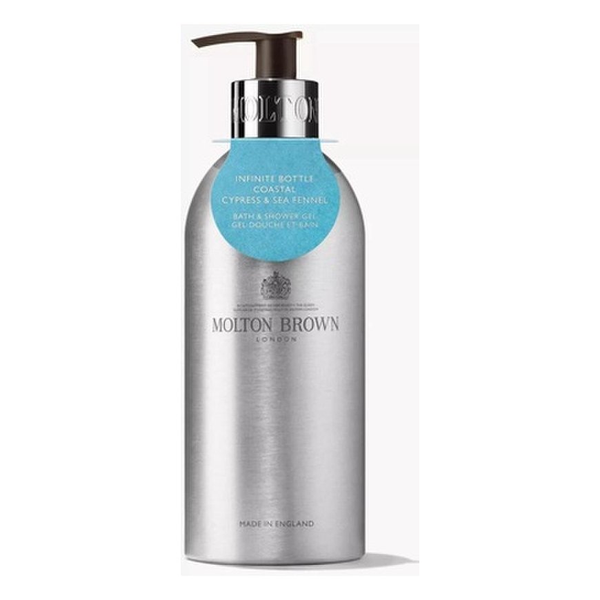 Molton Brown M.Brown Infinite Delicious Rhubarb & Rose Bath & Dušo želė, 400 ml
