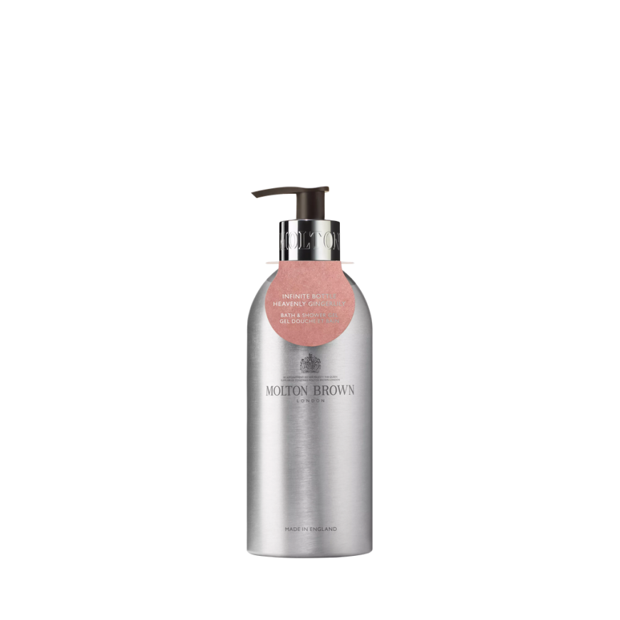 Molton Brown M.Brown Infinite Delicious Rhubarb & Rose Bath & Shower Gel, 400 ml – 2