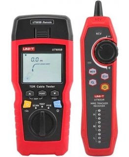 Uni-t Universalus tinklo kabelių testeris, RJ45, RJ11, coax , 500m, POE 802.3AF, 802.3 AT, 802.3BT, Ethernet portų testavimas UN