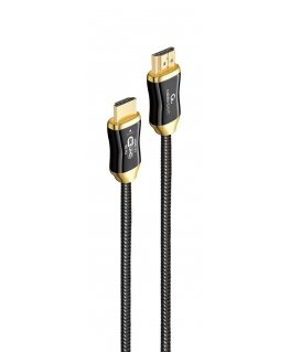 Gembird CCBP-HDMI8K-AOC-5M HDMI-kaabel HDMI tüüp A (Standard) Must, Kuld