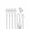 4smarts 541024 USB kabelis 1,2 m USB A/USB C USB C/Micro USB-A/Lightning Balts 4smarts 541024 USB kabelis 1,2 m USB A/USB C USB C/Micro USB-A/Lightning Balts