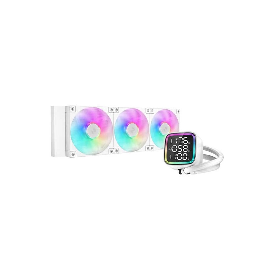 DeepCool LD360 White Suoritin All-in-one-nesteenjäähdytin 12 cm Valkoinen 1 kpl