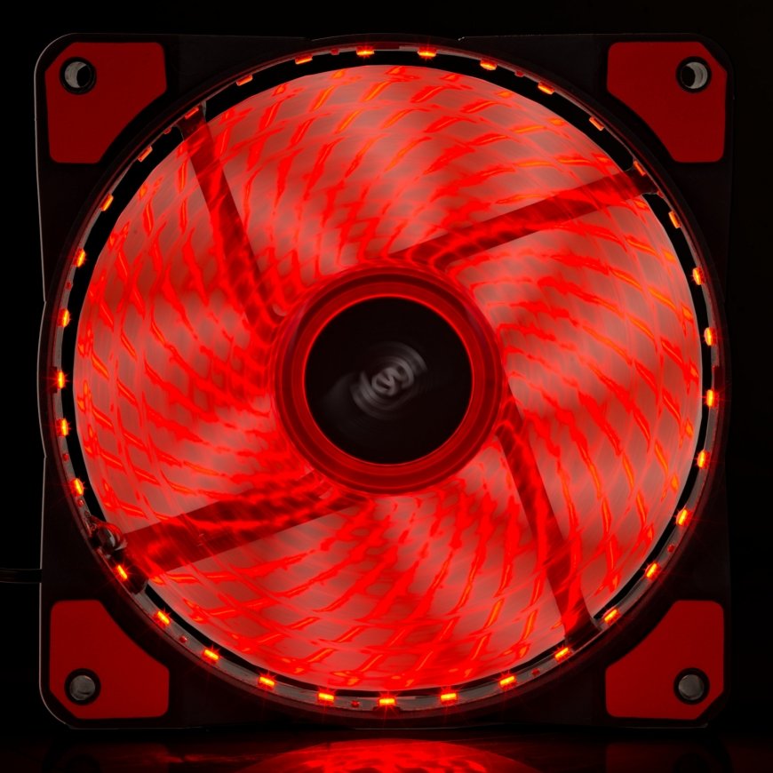 Akyga AW-12E-BR arvuti jahutussüsteem Arvuti korpus Ventilaator 12 cm Must – 4