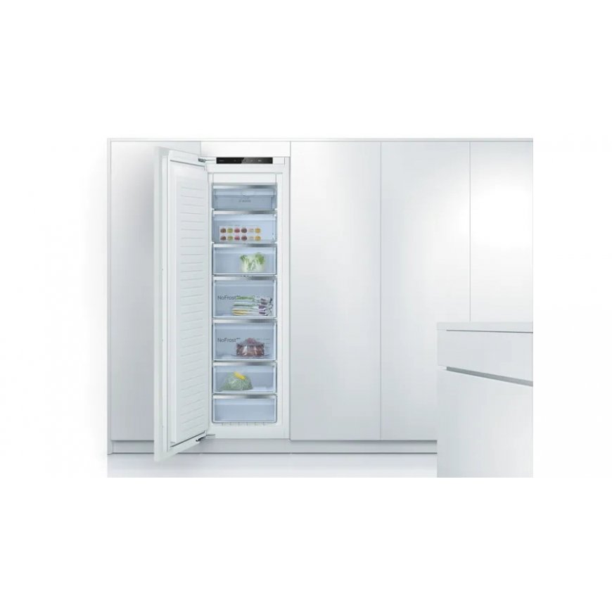 Bosch Serie 6 GIN81ACE0 sügavkülmik Püstine sügavkülmik Sisseehitatud 212 l E Valge – 2