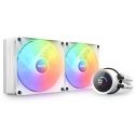 NZXT Kraken 280 RGB Procesorius Universalusis skystinis aušintuvas 14 cm Balta 1 vnt NZXT Kraken 280 RGB Procesorius Universalusis skystinis aušintuvas 14 cm Balta 1 vnt
