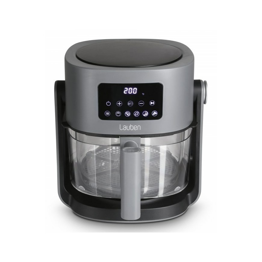 Lauben LBAFMGGAF55BA fryer Single 5.5 L 1500 W Hot air fryer Grey – 2