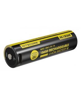 Nitecore NL1836R įkraunama baterija Ličio-jonų (Li-Ion) 3600 mAh 3,6 V