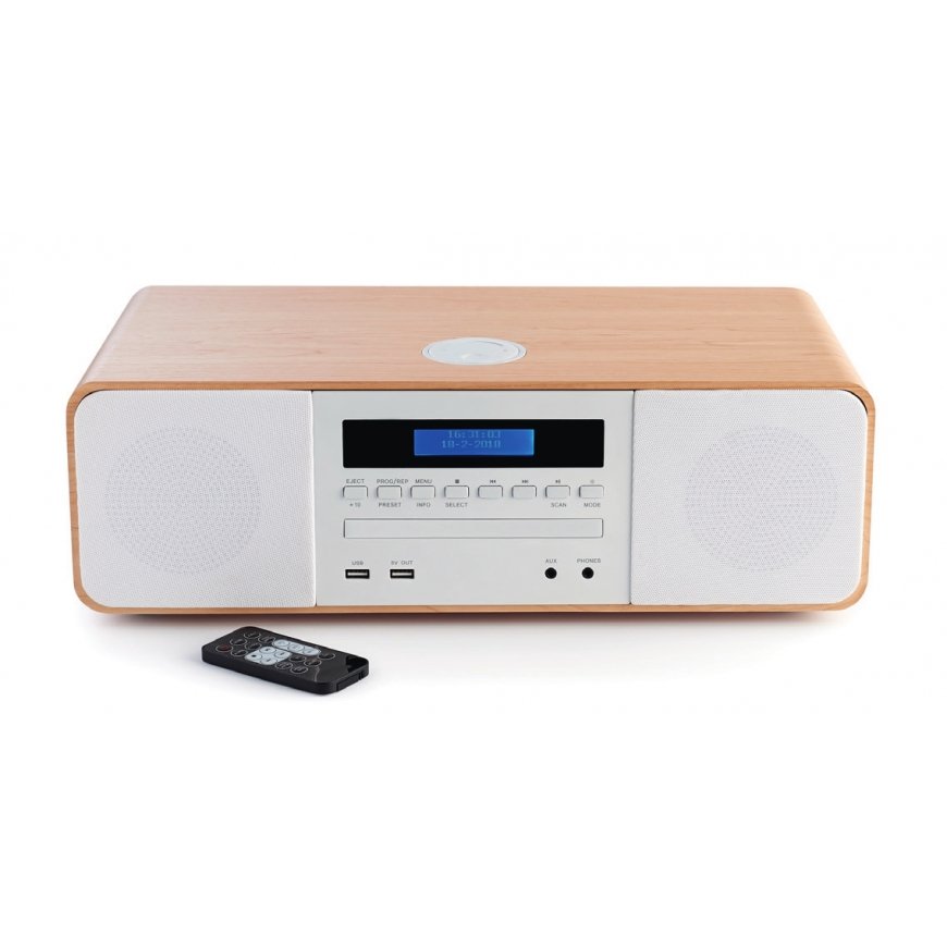 Thomson MIC201BT mājas stereo ierīce Mājas audio mikrosistēma 50 W Balts