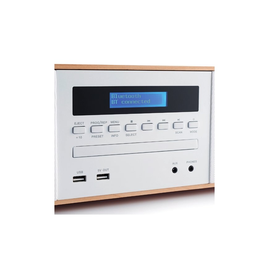 Thomson MIC201BT home audio system Home audio micro system 50 W White – 2