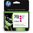 HP Струйные картриджи DesignJet 712, 29 мл, пурпурные, 3 шт. в упаковке HP Струйные картриджи DesignJet 712, 29 мл, пурпурные, 3 шт. в упаковке