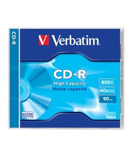 Verbatim 43427 tyhjä CD CD-R 800 MB 40x 1 kpl