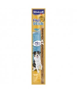 Vitakraft 34051 suņu un kaķu gardums Dzīties pakaļ/suns Uzkodas Lasis 15 g