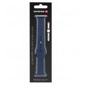 Swissten Silicone Band for Apple Watch 42-44mm Navy - 8595217477155 Watch strap