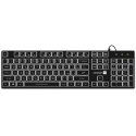 Connect IT CKB-5051-CS tastatūra Birojs USB Čehu, Slovāku Melns