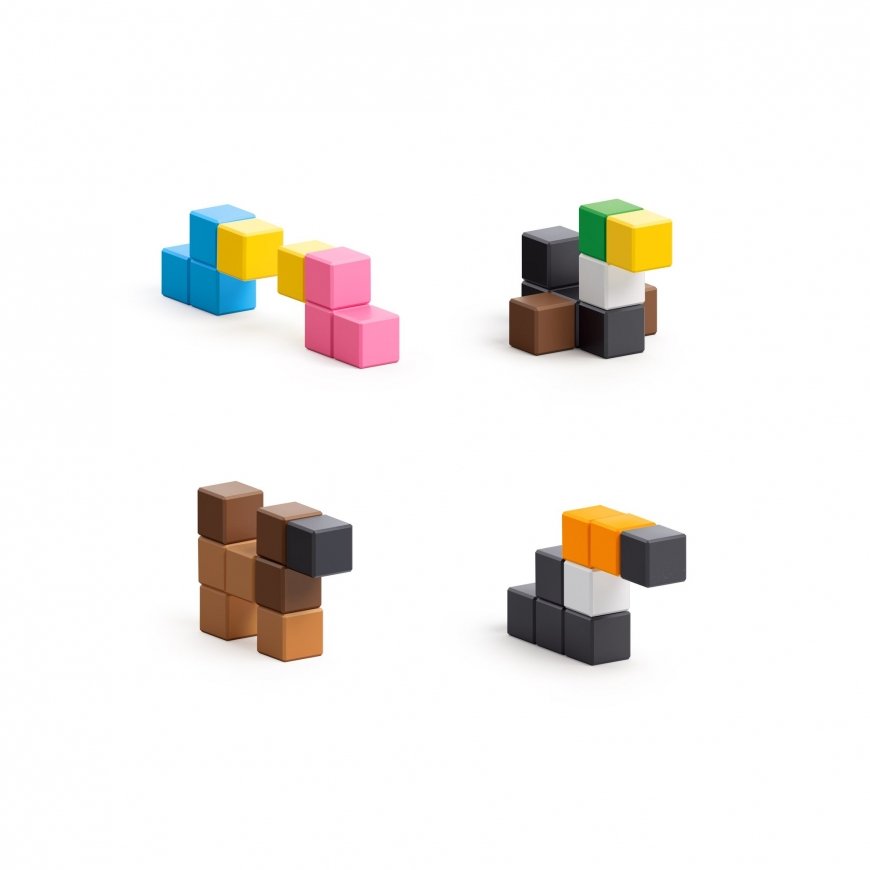 UKids 1060101 žaislinė statybinė kaladėlė – 2