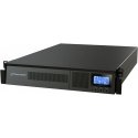 PowerWalker VFI 1000RM LCD uninterruptible power supply (UPS) Double-conversion (Online) 1 kVA 900 W PowerWalker VFI 1000RM LCD uninterruptible power supply (UPS) Double-conversion (Online) 1 kVA 900 W