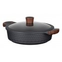 Resto Kitchenware 93506 кастрюля 4,4 L Круглый Черный, Дерево Resto Kitchenware 93506 кастрюля 4,4 L Круглый Черный, Дерево