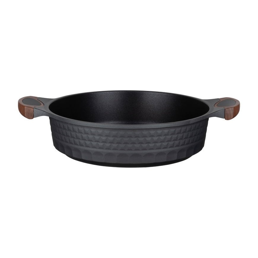 Resto Kitchenware 93506 katliņš 4,4 L Apaļš Melns, Koks – 4