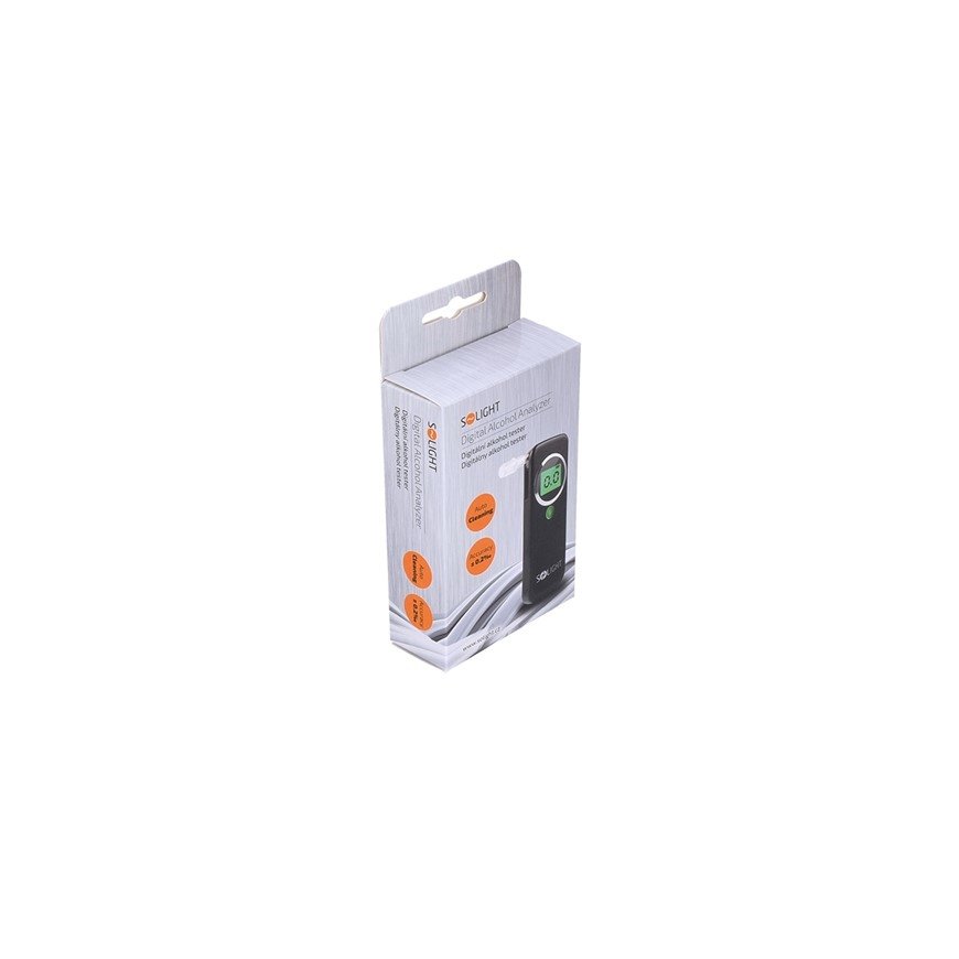 Solight 1T07 alcohol tester 0 - 1.5% 0.2% Black – 2