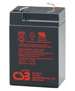 CSB GP645 аккумулятор для ИБП Герметичная свинцово-кислотная (VRLA) 6 V