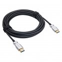 Akyga AK-HD-50L HDMI kabelis 5 m HDMI Type A (Standard) Melns, Sudrabs Akyga AK-HD-50L HDMI kabelis 5 m HDMI Type A (Standard) Melns, Sudrabs