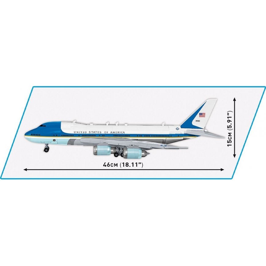 COBI Boeing 747 Air Force One – 5