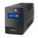 Qoltec Monolith uninterruptible power supply (UPS) Double-conversion (Online) 0.45 kVA 240 W 2 AC ou Qoltec Monolith uninterruptible power supply (UPS) Double-conversion (Online) 0.45 kVA 240 W 2 AC ou