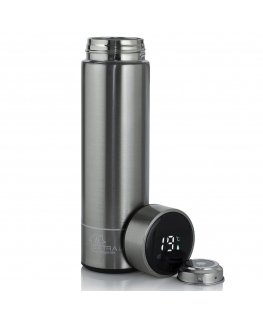 Extralink MUG-SMART500 SILVER krūze ceļojumiem 500 ml Sudrabs Nerūsējošs tērauds