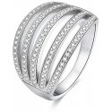 Beneto Silver ring with zircons AGG338 Beneto Silver ring with zircons AGG338