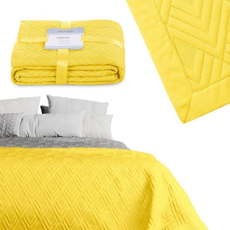 AmeliaHome Lovatiesė MUSTARD'A 260x280