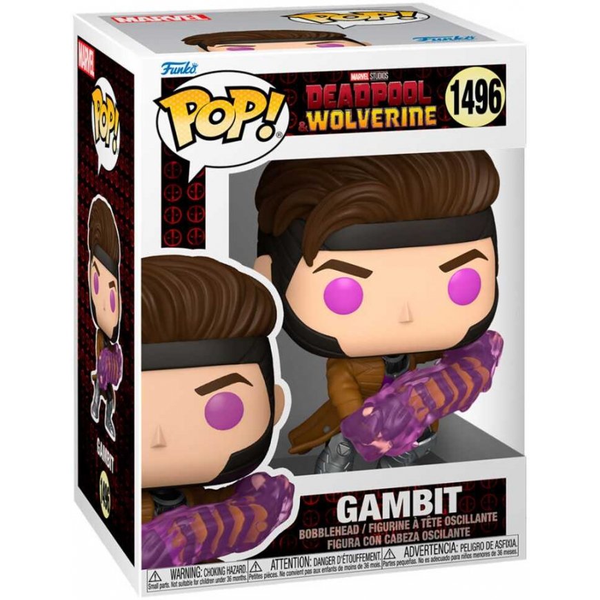 Funko POP figure Marvel Deadpool & Wolverine Gambit