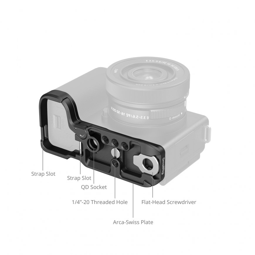 SmallRig 4950 монтажный аксессуар для камеры Base plate/camera plate/rods – 3