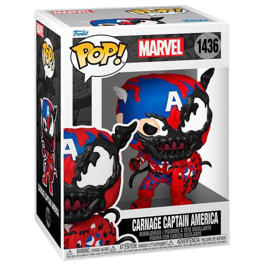 Funko POP figure Marvel Carnage Captain