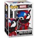 Funko POP figure Marvel Carnage Captain America Funko POP figure Marvel Carnage Captain America